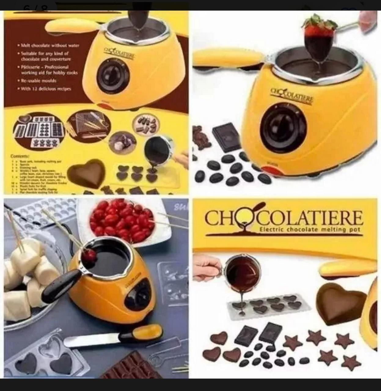 Olla para derretir chocolate - Fondue