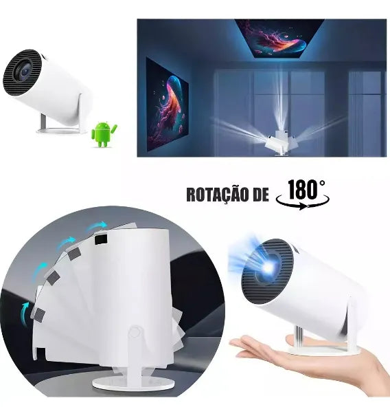 Miniproyector LED Hy300 Smart Android 11